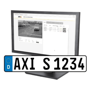 AXIS LICENSE PLATE VERIFIER 1P Analysemodul Kennzeichenerkennung