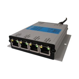 Nitek ET4500C PoE Extender Koax mit 4 Port