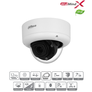 Dahua IPC-HDBW71242E1P-Z-X (2,7-12 mm) Dome Kamera 12MP