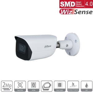 Dahua IPC-HFW3241EP-S-0280B-S2 (2.8mm) Bullet Kamera 2MP