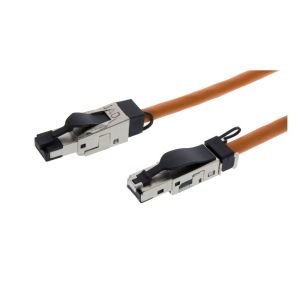 Jetrics JETCON-RJ45S-CAT6-SMALL-FC RJ45 Stecker Cat.6 AWG22-26