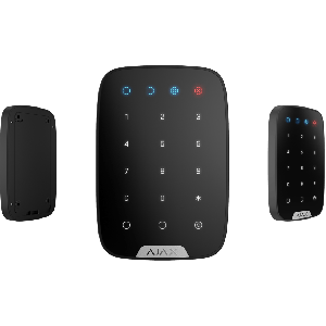 Ajax KeyPad Funk-Bedienteil Touch-Tastatur in Farbe schwarz