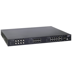 barox VI-COAX-32126 Hybridswitch mit Midspan/Extender