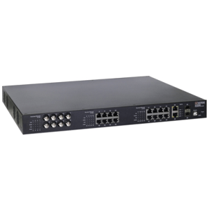 barox VI-COAX-32026 Hybridswitch mit Midspan/Extender