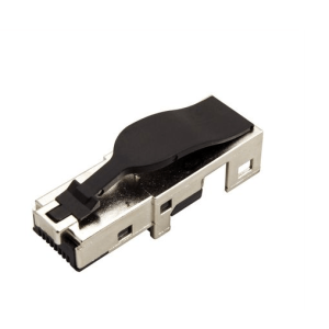 Metz Connect BTR E-DAT Industrie IP20, feldkonfektionierbarer RJ45-Stecker, schwarz