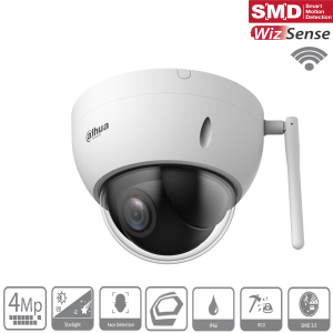 Dahua SD22404DB-GNY-W (2,8-12 mm) Mini PTZ Dome Kamera 4MP