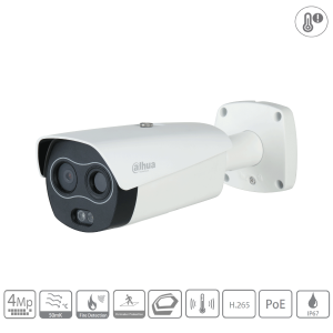 Dahua TPC-BF2241P-TB7F8 (8mm) Thermal Bullet Kamera 4MP